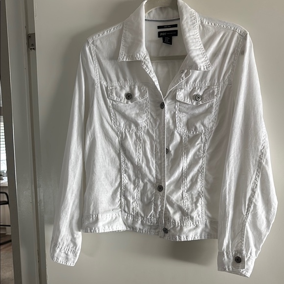 Linen Jean jacket - Picture 1 of 5